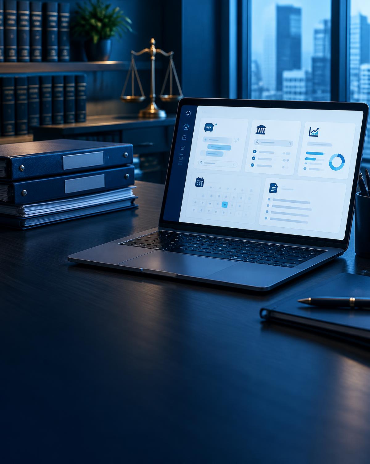 Ejustice One reunindo inteligência artificial, navegação, monitoramento, agenda e notas